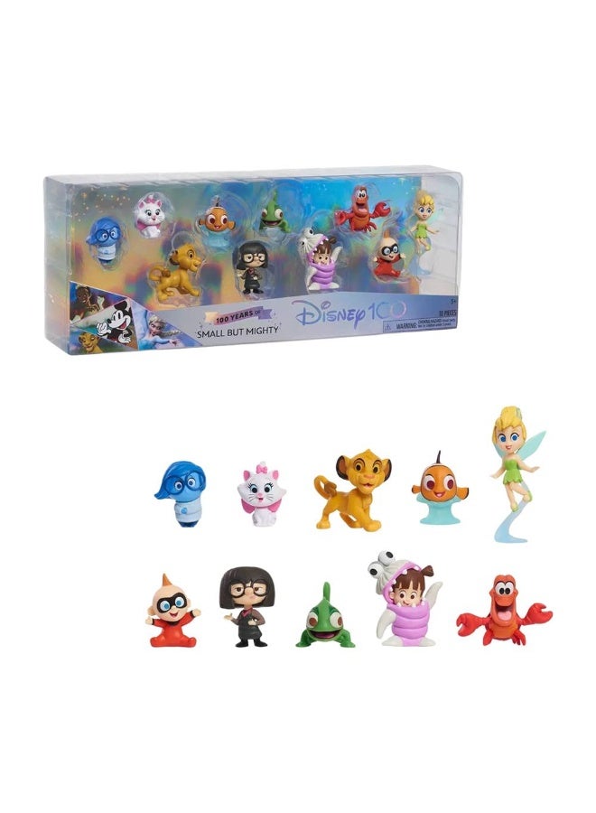 100 Years Of Small But Mighty Celebration Figure Set (7 Cm, 10 Pack)