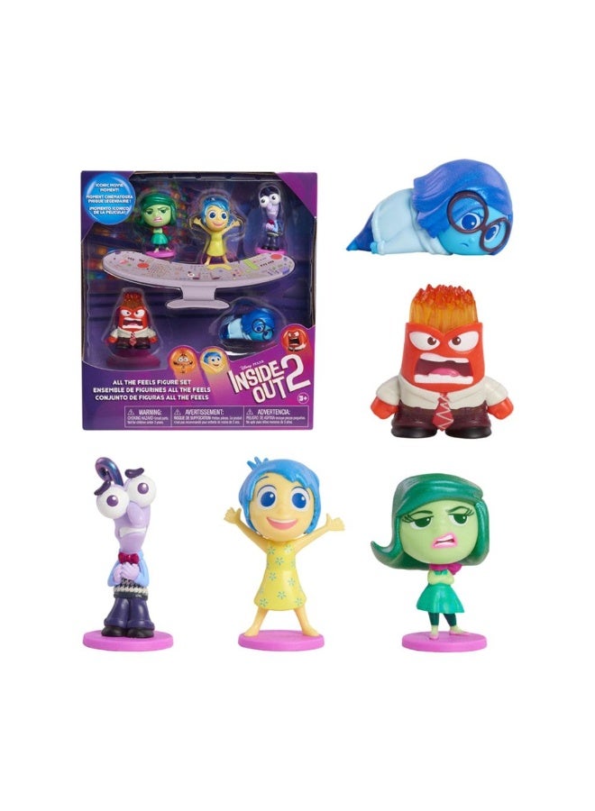 Pixar Inside Out 2 All The Feels Figure Set