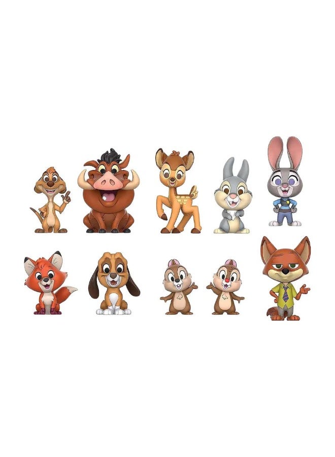 100 Years Of Furry Friendships Celebration Figure Set (7 Cm, 10 Pack)