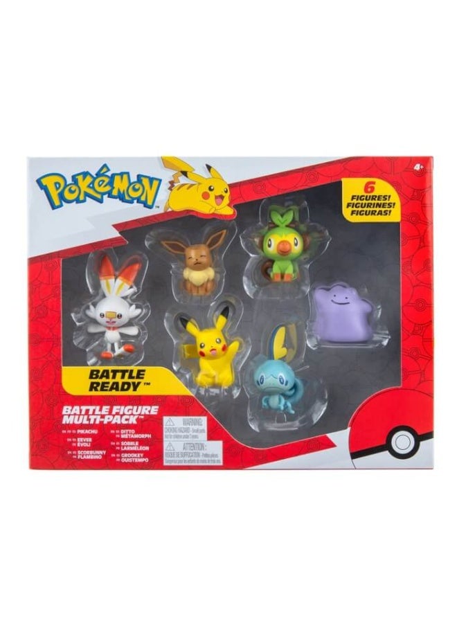 Battle Figure Multipack 6 Pieces (Styles May Vary)