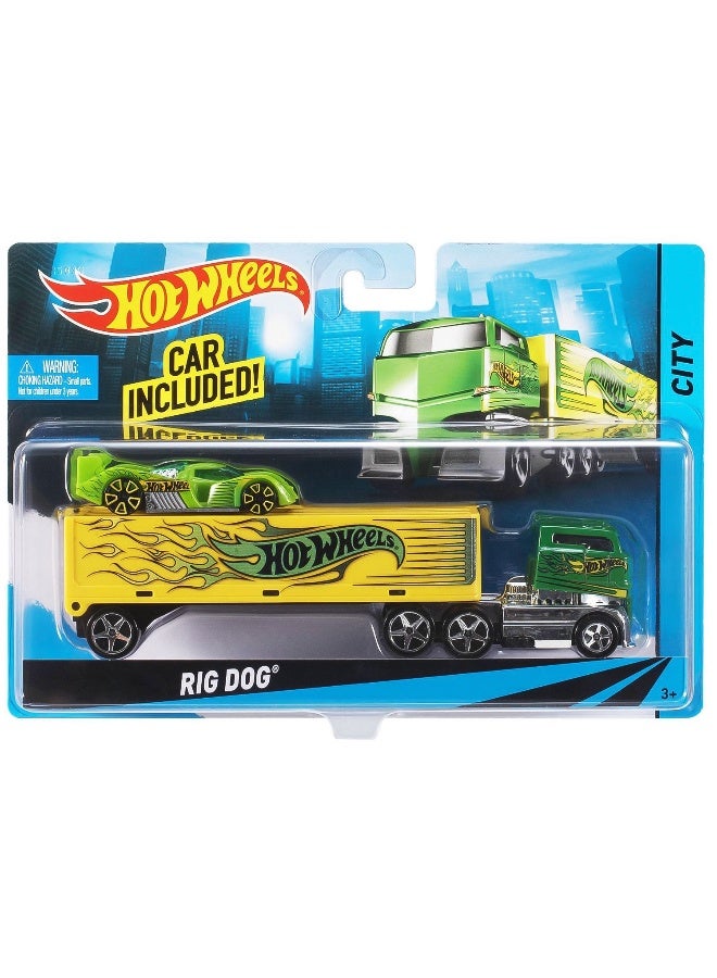 City Super Rig Vehicles (Pack Of 2, Styles May Vary)