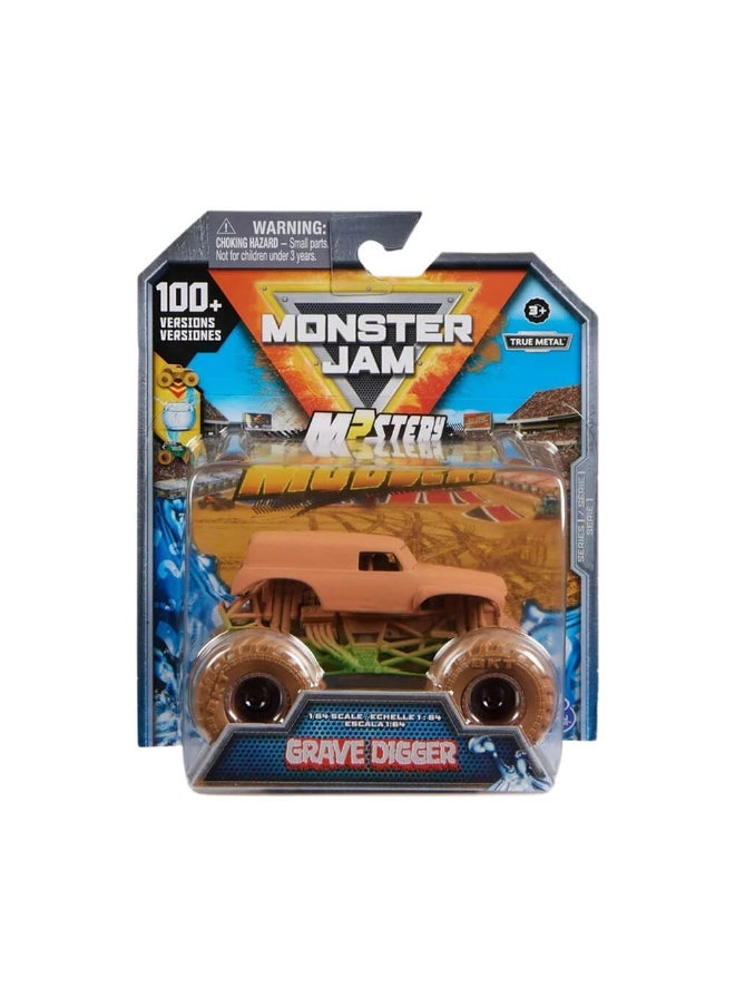 Monster Jam Grave Digger Truck Toy (1:64 Assorted)