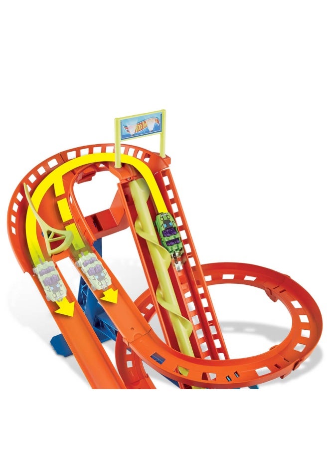 Motorized Roller Coaster Rally Track Set