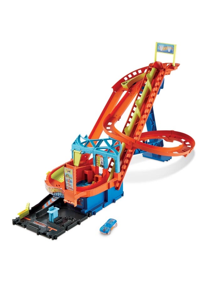 Motorized Roller Coaster Rally Track Set