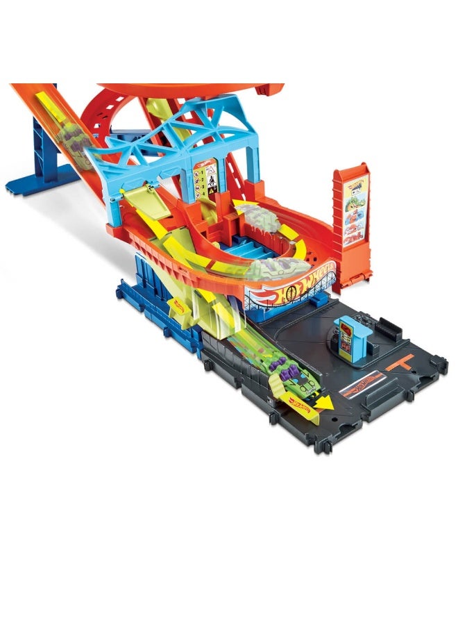 Motorized Roller Coaster Rally Track Set