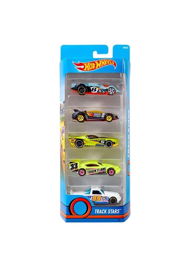 Hot Wheels Gift Pack Vehicle Set (Pack of 5, Styles May Vary)