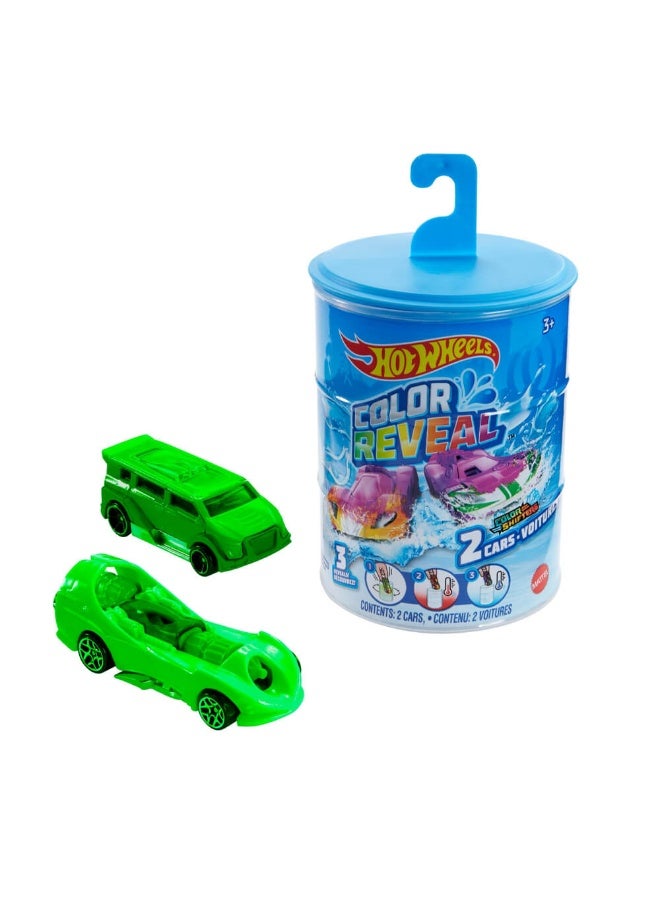 Color Reveal Mystery Cars (2 Pack)