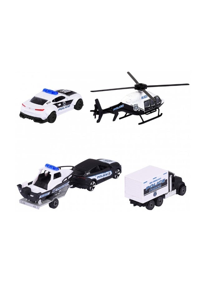 Majorette Police Force Vehicle Giftpack (4 Pieces)