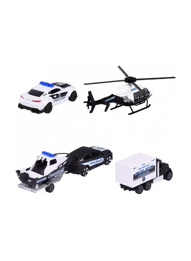 Police Force Vehicle Giftpack (4 Pieces)