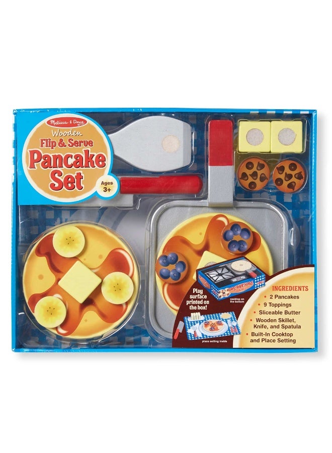 Flip & Serve Pancake Wooden Playset