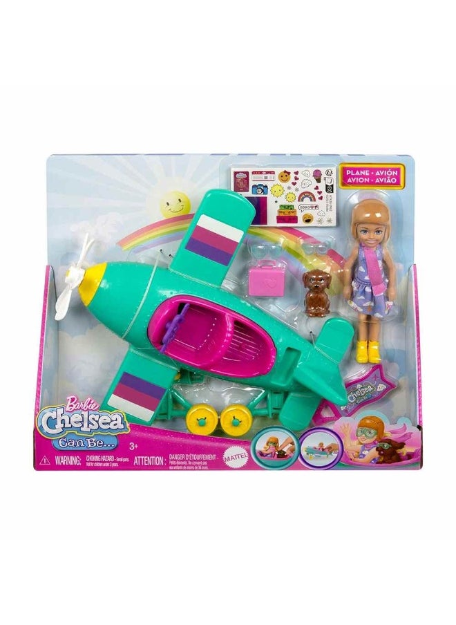 Barbie Chelsea Can Be Doll & Plane Playset