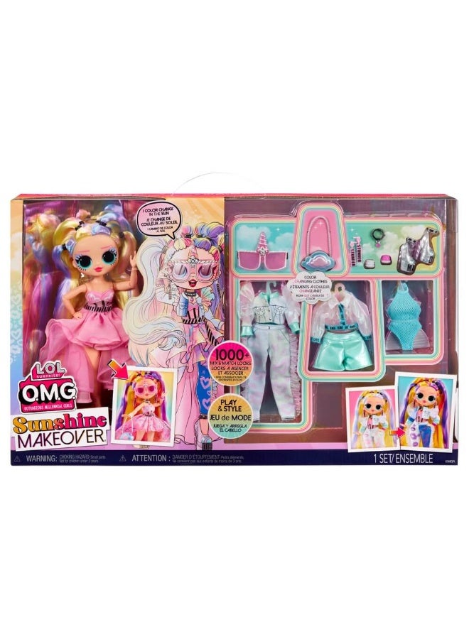 Omg Sunshine Makeover Stellar Gurl Color Change Fashion Doll (25 Cm)