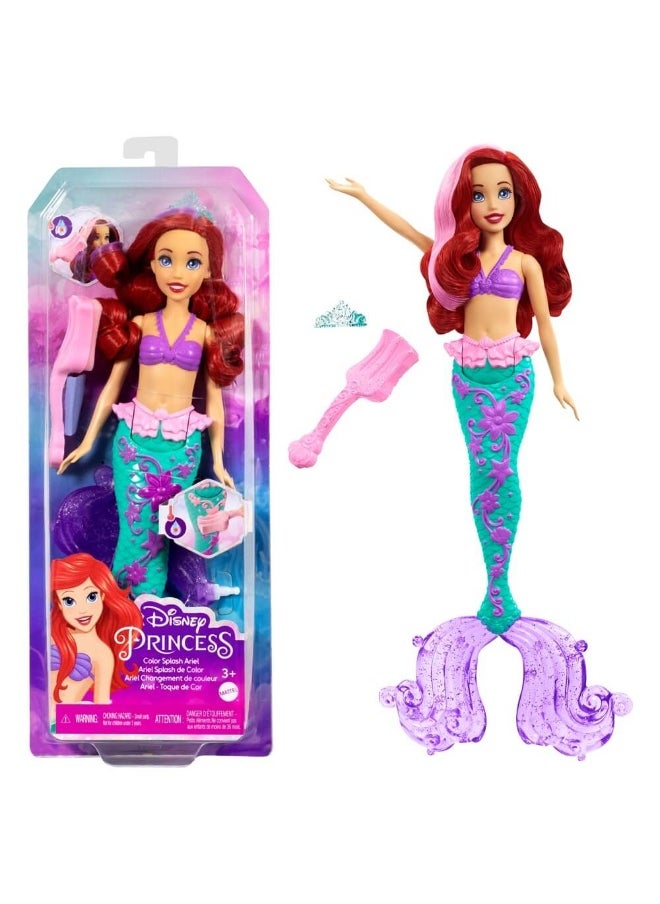 Disney Princess Ariel Mermaid Color Splash Doll