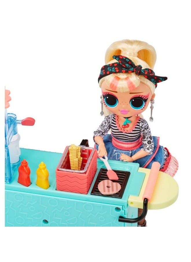 LOL Surprise OMG To-Go Diner Playset with Miss Sundae Doll