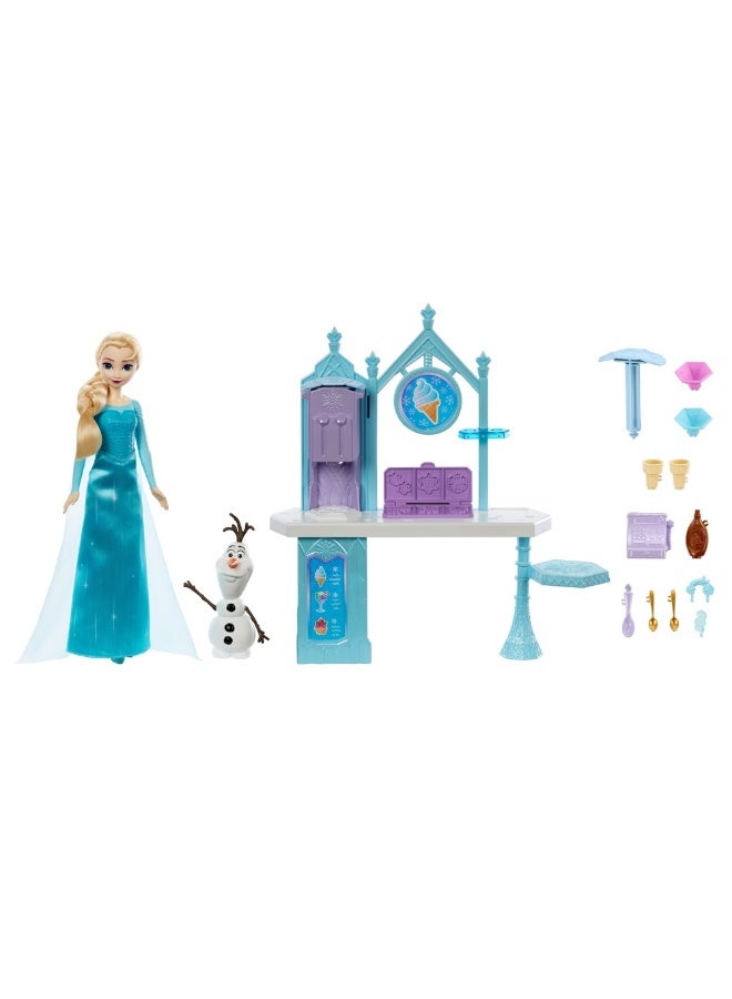 Frozen Elsa & Olaf'S Treat Cart Playset