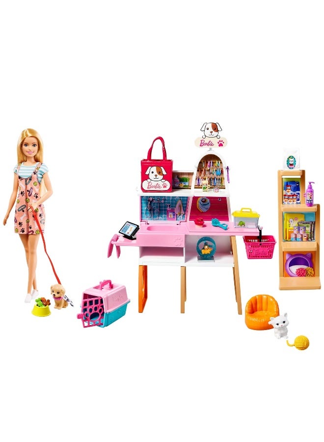 Barbie Pet Supply Store Playset