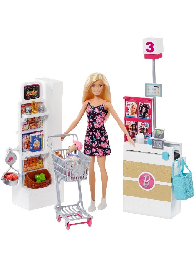 Barbie Supermarket Playset