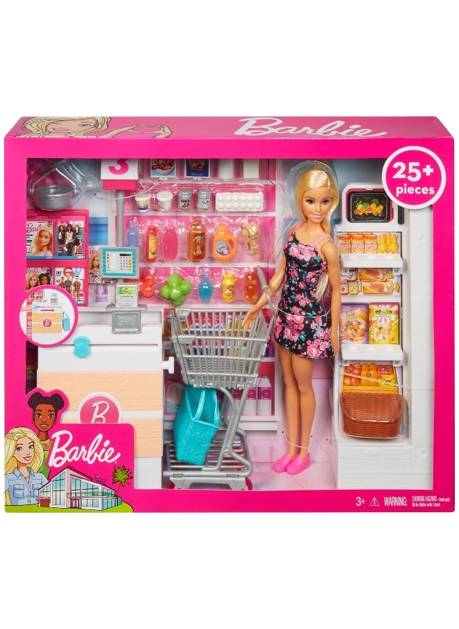 Barbie Supermarket Playset