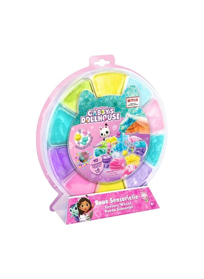 Gabby's Dollhouse Sensory Compound Wheel Slime Set