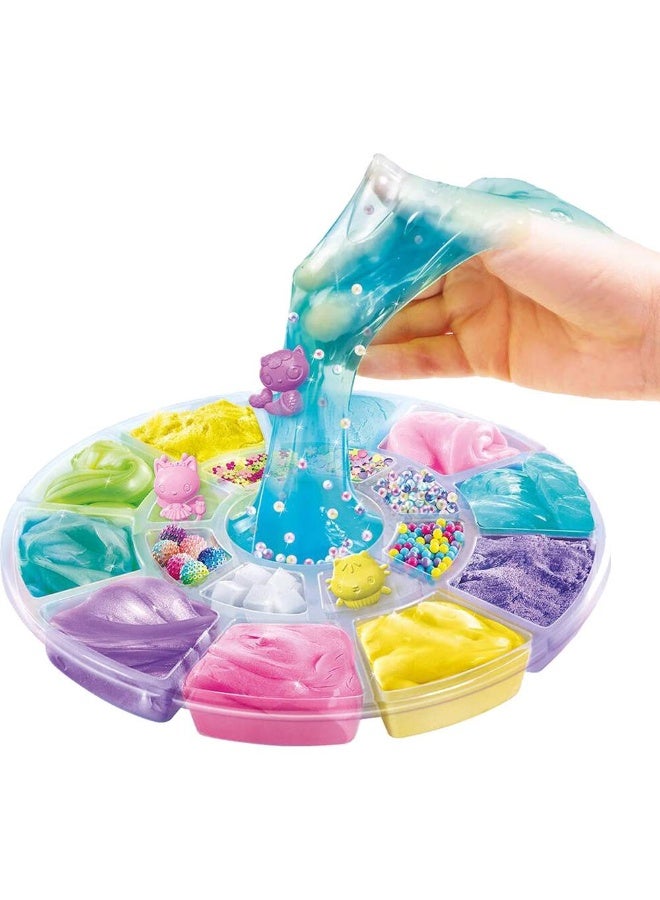 Gabby's Dollhouse Sensory Compound Wheel Slime Set