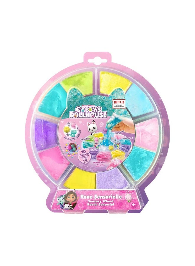 Gabby's Dollhouse Sensory Compound Wheel Slime Set