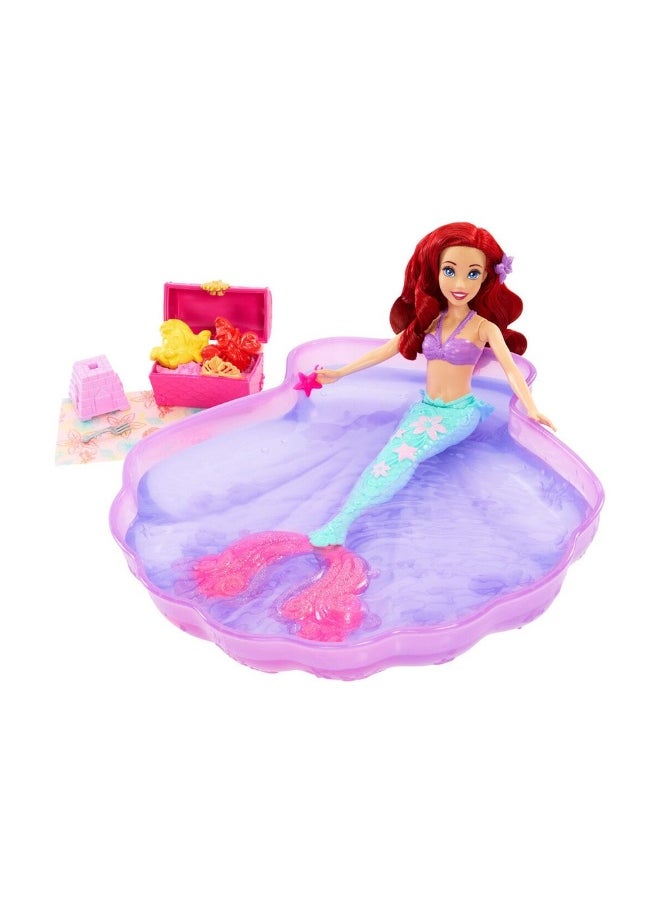 Disney Princess Sand & Swim Ariel Doll with Pool Playset