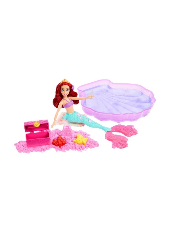 Disney Princess Sand & Swim Ariel Doll with Pool Playset