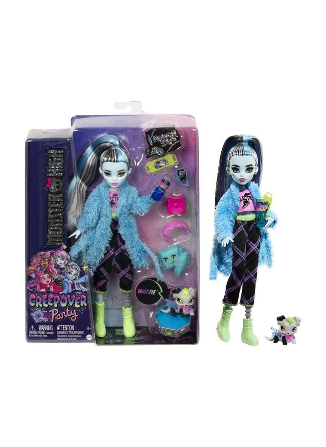 Monster High Creepover Party Frankie Stein Doll with Accessories