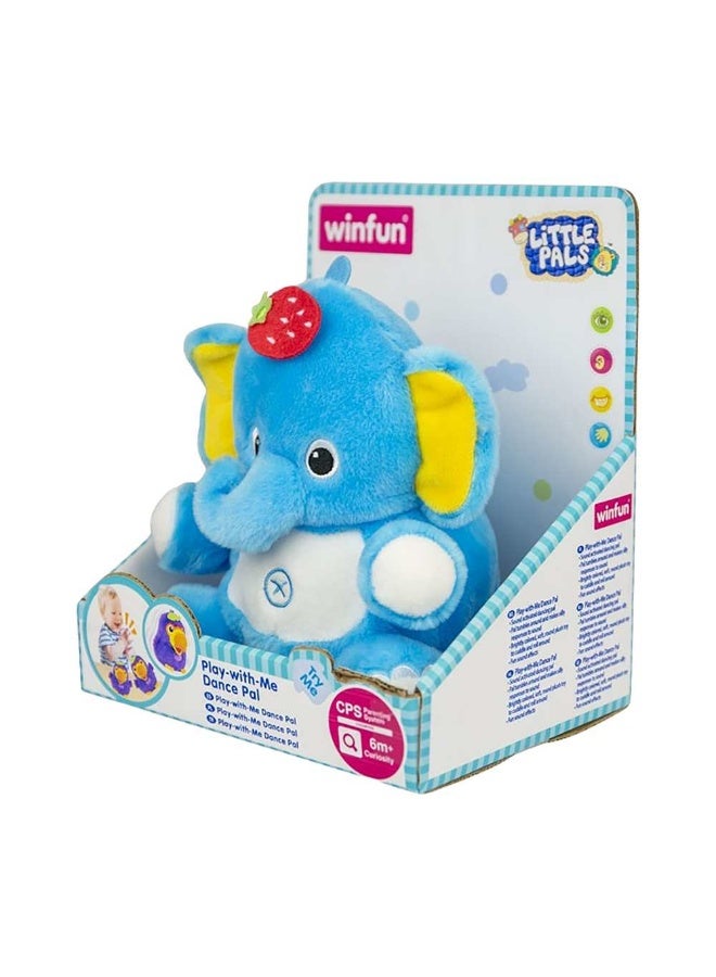 Winfun Play-with-Me Dance Pal Elephant Plush Toy