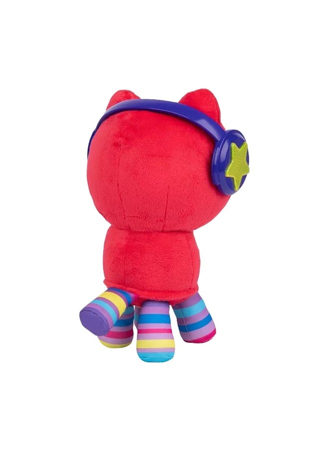 Gabby's Dollhouse Danial James DJ Catnip Light-up Musical Plush Toy (25 cm)