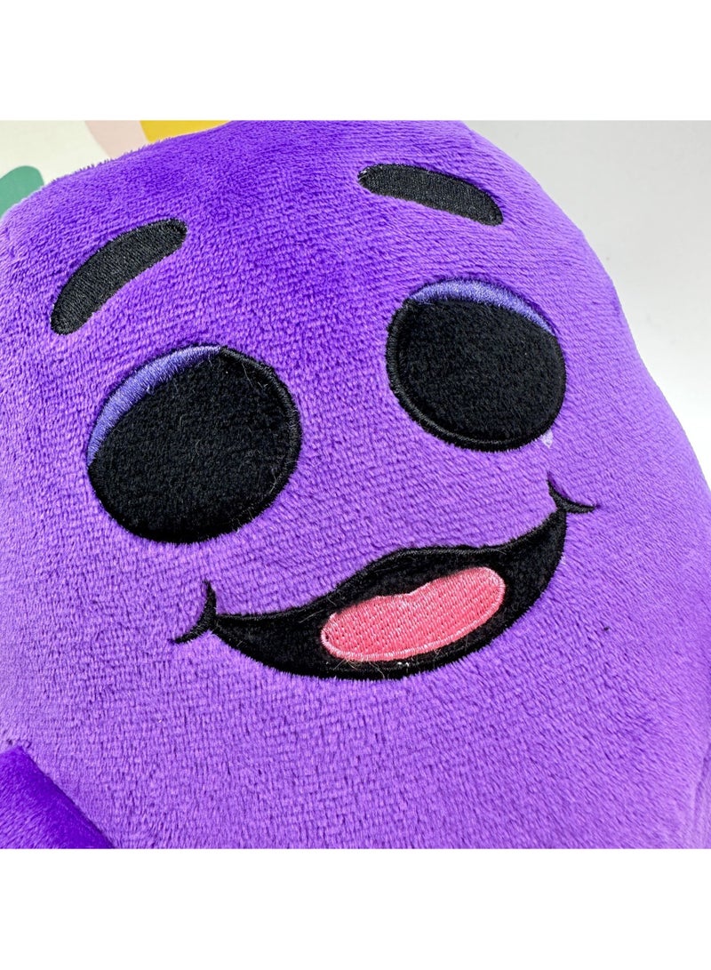 New GRIMACE Yellow Hat McDonald's Plush Toy Doll Doll