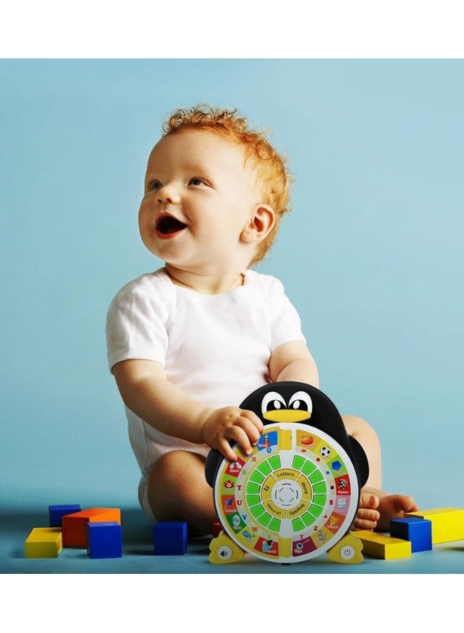Penguin Power ABC Learning  Educational Toys for Preschoolers  Preschool Learning Activities Toys to Learn ABCs Words Spelling Shapes Quiz  Songs  Learning Toys for 3 Year Olds Boys and Girls