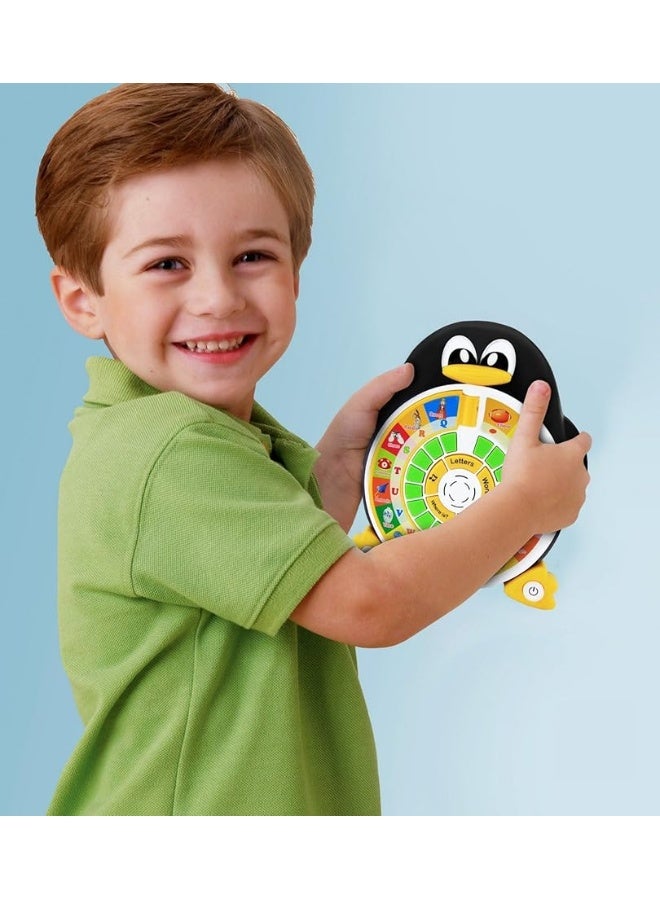 Penguin Power ABC Learning  Educational Toys for Preschoolers  Preschool Learning Activities Toys to Learn ABCs Words Spelling Shapes Quiz  Songs  Learning Toys for 3 Year Olds Boys and Girls