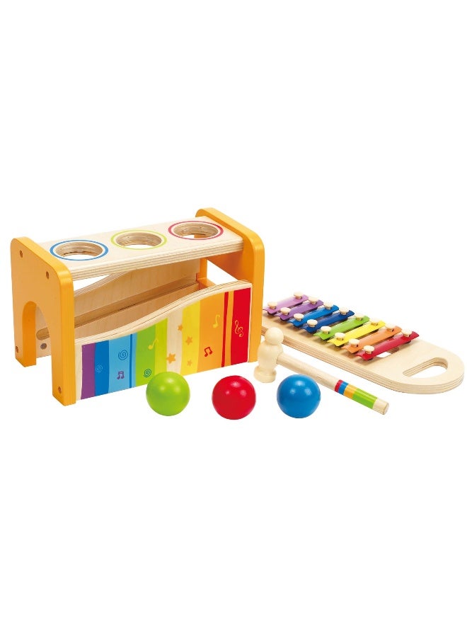 Hape Pound And Tap Bench (6 Pieces)