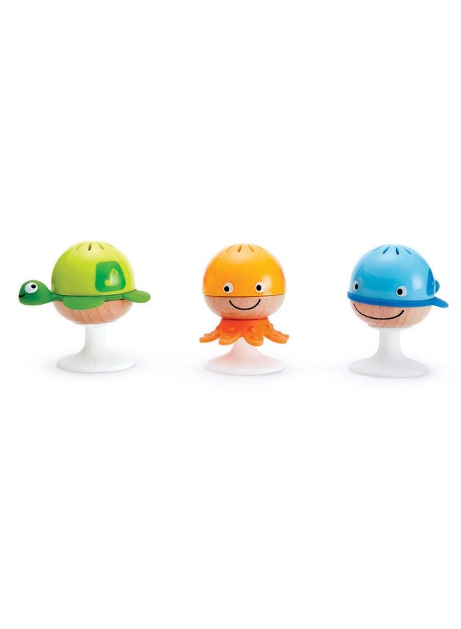 Hape Stay-Put Rattle Toy Set (3 Pieces)