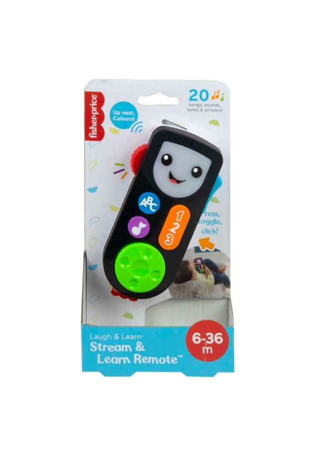 Fisher-Price Laugh & Learn Stream and Learn Remote Toy