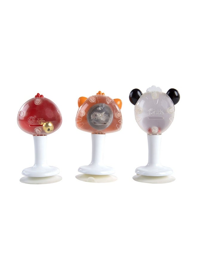 Rattle & Jingle Trio Take-Along Musical Rattle Set