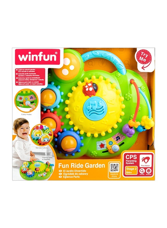 Winfun Fun Ride Garden Musical Toy
