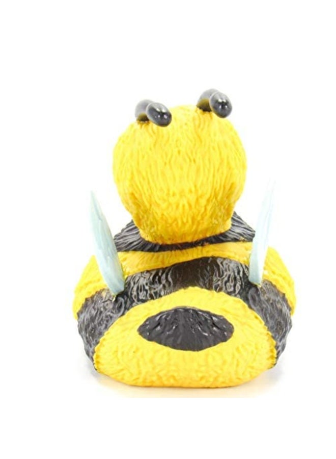 Wild Republic Rubber Duck, Bee, Gift for Kids, Great Gift for Kids and Adults, 4 inches, Bright Yellow