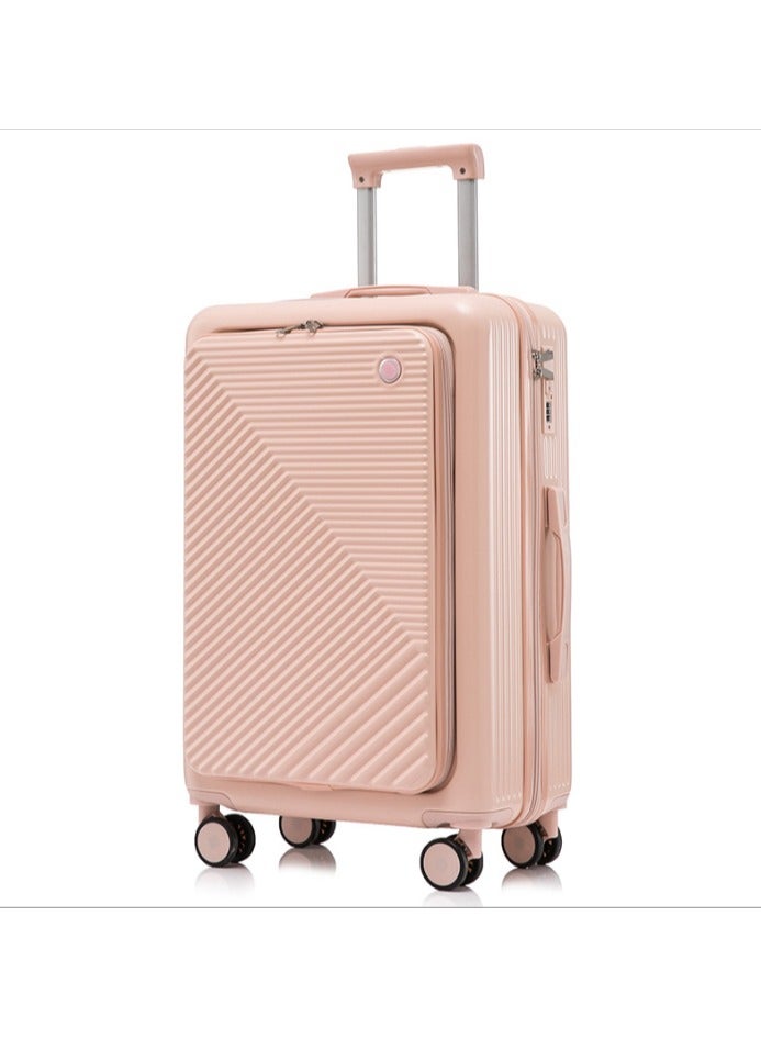 Front Opening Lid Luggage Suitcase Suitcase 20 Inch Boarding Case Business Travel Suitcase