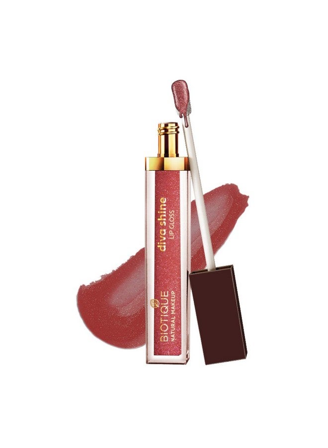 Natural Makeup Diva Shine Lip Gloss, Pixie Dust, 3Ml