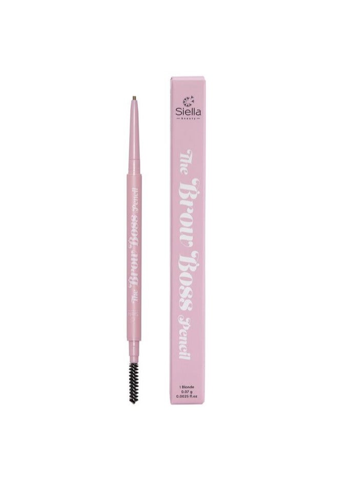 Siella Beauty The Brow Boss Pencil 1 Blonde