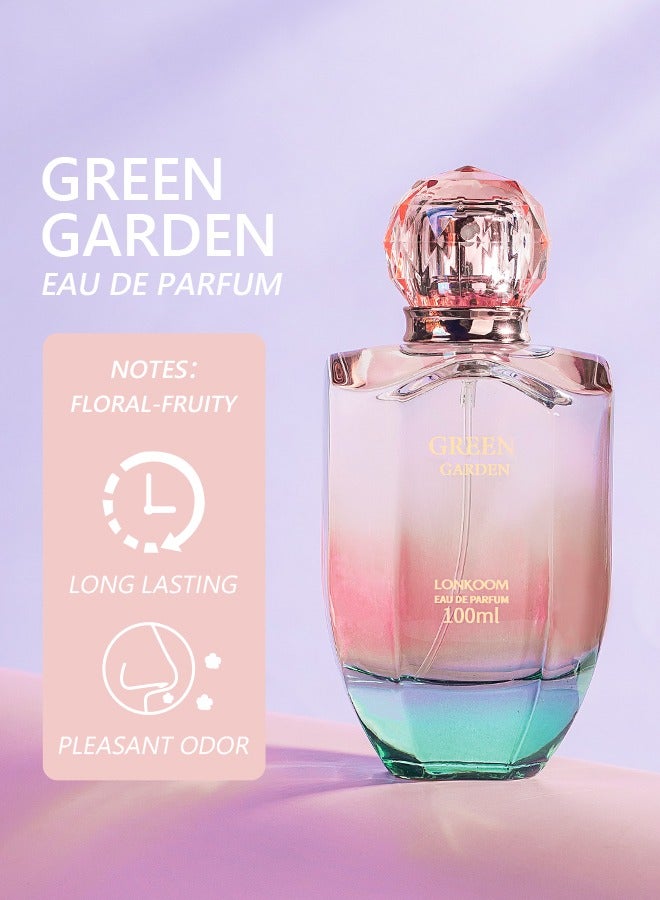 LONKOOM Green Garden EDT For Women 100ML