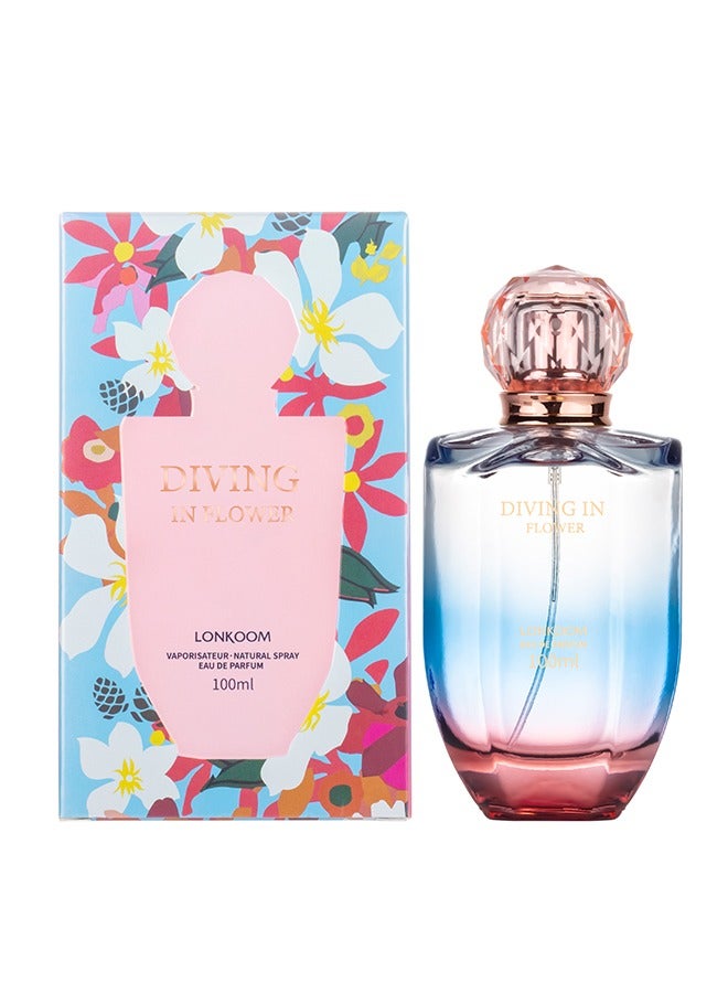 LONKOOM Diving In Flower EDT For Women 100ML