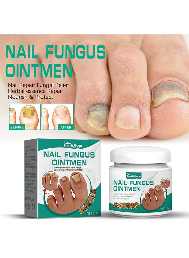 Nail Fungus Ointmen - Thickening, Brightening, and Repairing Solution for Damaged Nails on Hands and Feet