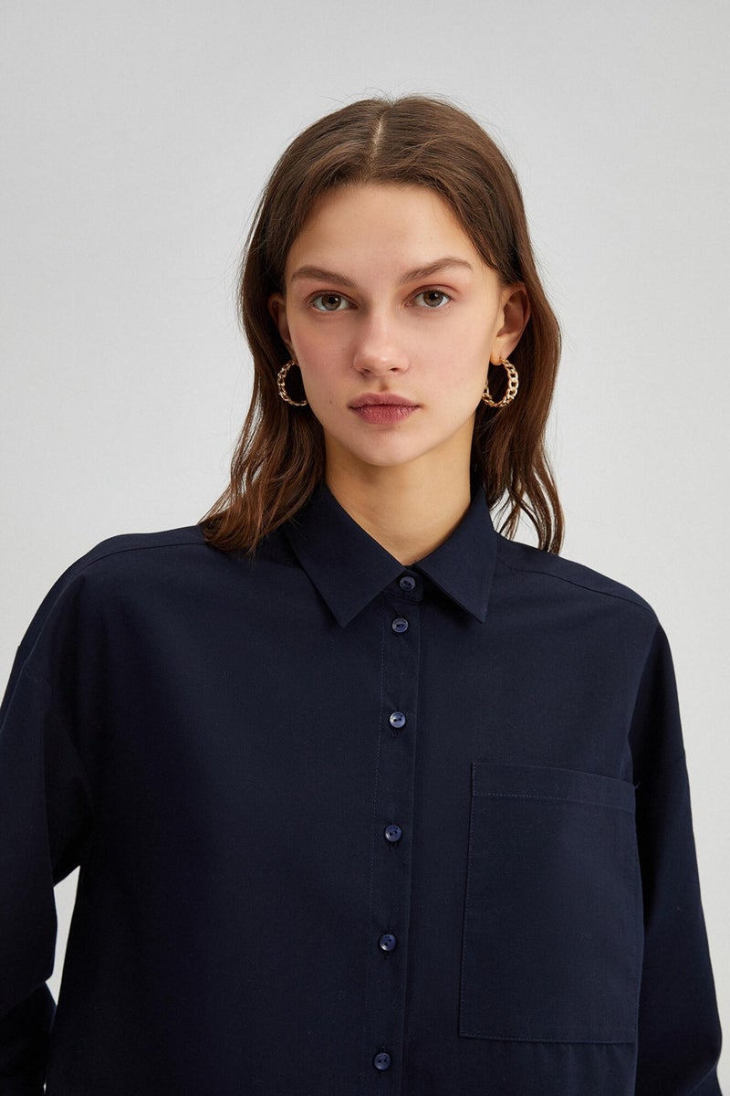 Relax Fit Poplin Shirt