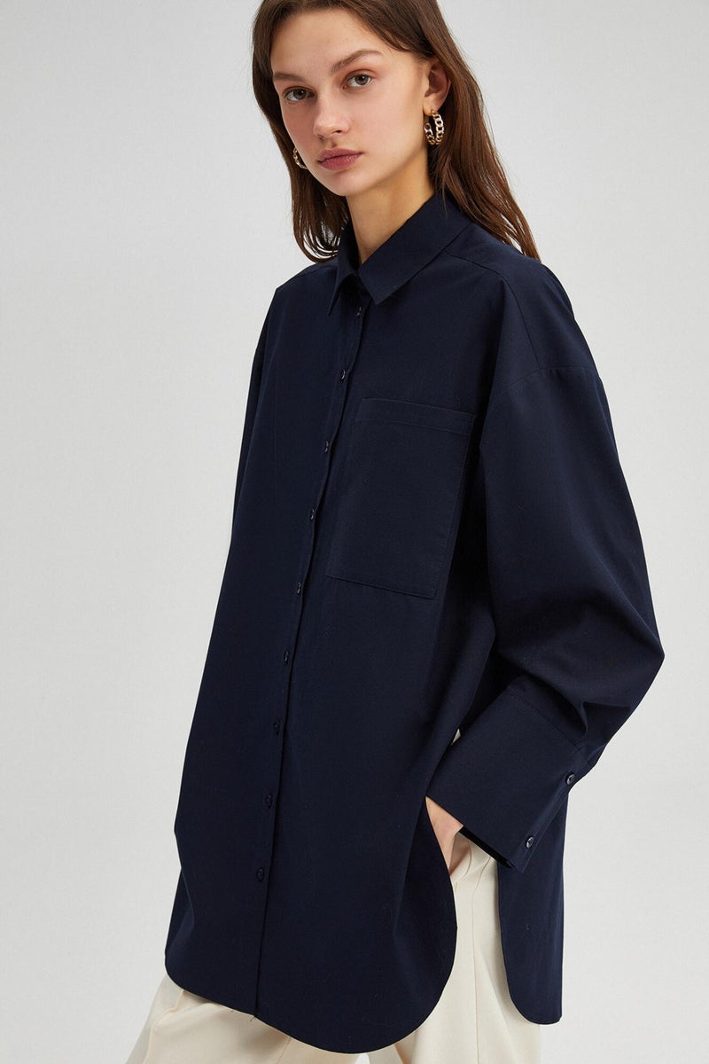 Relax Fit Poplin Shirt