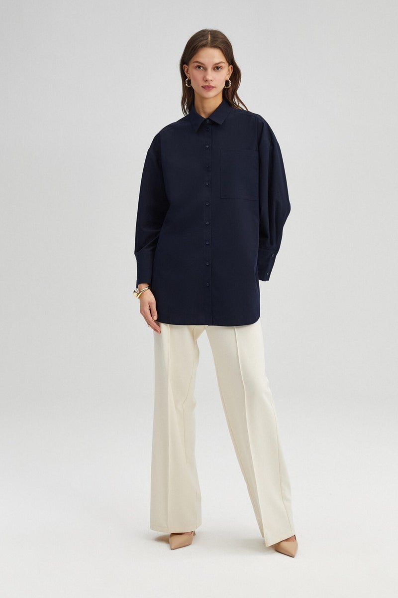 Relax Fit Poplin Shirt
