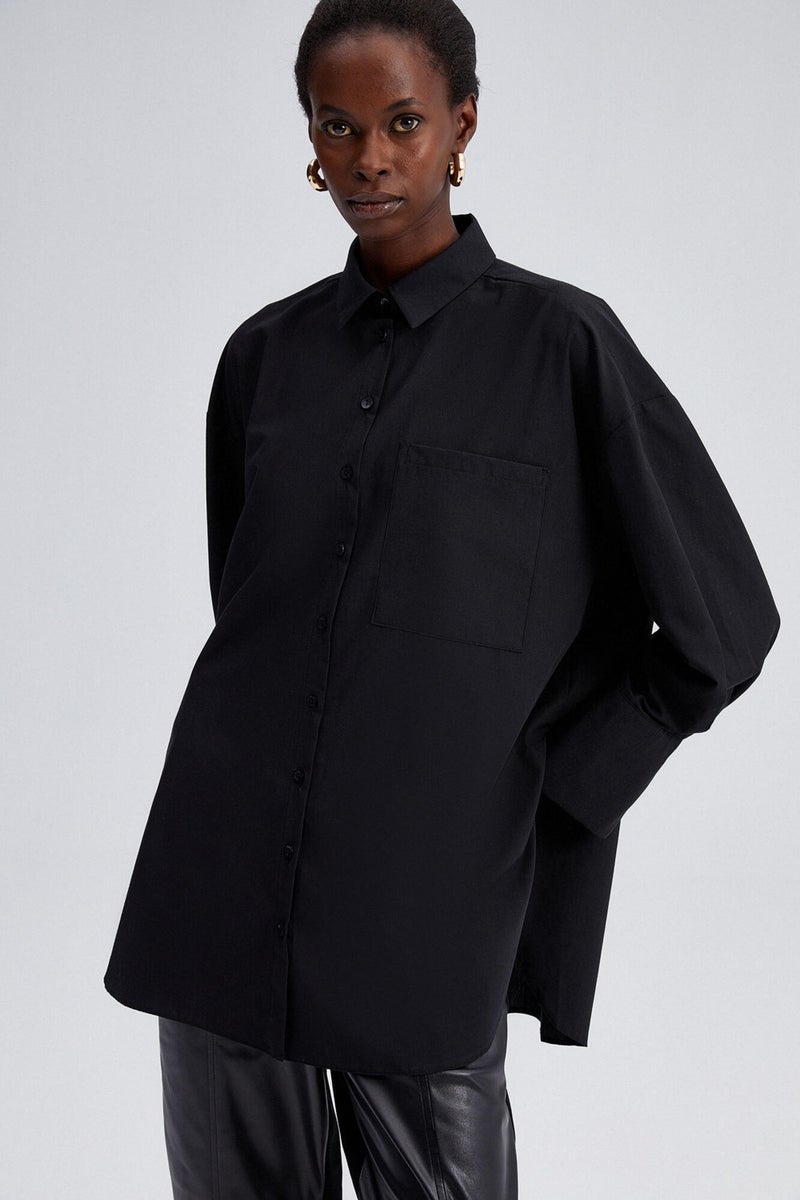 Relax Fit Poplin Shirt