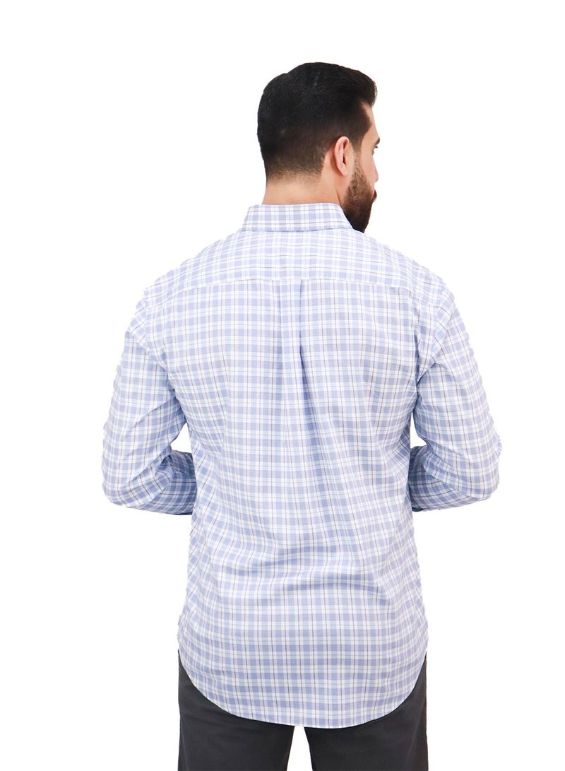 Men's Wrinkle-Free Shirt Blue